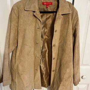 Suede tan jacket